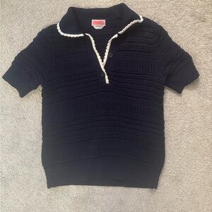 Kate spade navy blue sweater top
